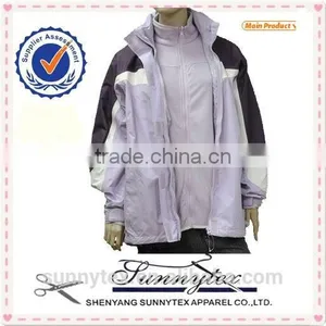 3 in 1 Jacket Water Resistant Polyester 2017 New Jacket thumbnail-1