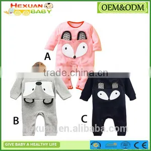 Baby Long Sleeve Rompers Newborn Baby Clothing Cartoon Cute Rompers thumbnail-1