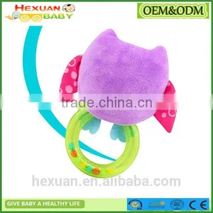 New High Quality Baby Wrist Rattle Toy Plush Hand Bell Ring For Infant thumbnail-4