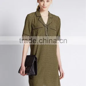 Spotted Pyjama Dress thumbnail-1