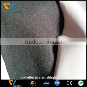 Wholesale Sun Black Stretch Fleece Retro Reflective Fabric Iridescent thumbnail-3