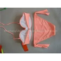 2014 Most Fashionable High Quality Bandeau Top Swimwear Beachwear thumbnail-2