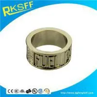 Zinc Alloy Lettering Gold Rings thumbnail-1