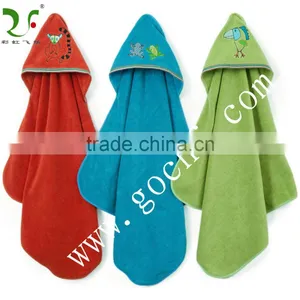 100% Cotton Ultra Soft Hooded Towels for Babies thumbnail-2