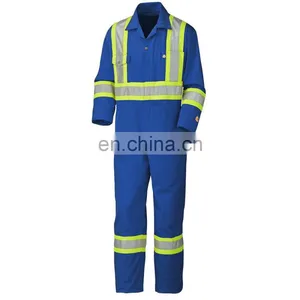 Durable and Washable Fire Retardant FR Cotton Coverall thumbnail-1