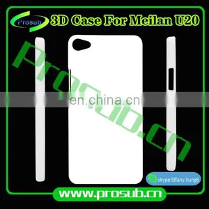 3d Sublimation Heat Transfer Blank Smartphone Case Cover Skin for Prosub-MeiLan U20 thumbnail-1