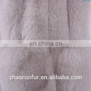 Wholesale China Fox Fur Vest / Silver Real Fox Fur Outwear for Girls thumbnail-4