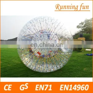 Cheap Price!! Top Quality 0.8mm/1.0mm PVC/TPU Inflatable Zorb Ball,brighton Zorbing, Inflatable Zorb Ball Track thumbnail-2