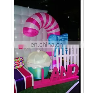 Christmas Decorations Air Blown Inflatable Christmas Candy Stick/ Candy Cane thumbnail-4
