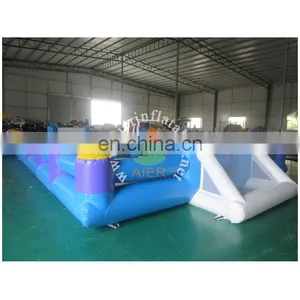 AIER New Inflatable Football Field / Inflatable Football Pitch / Inflatable Soap Soccer Field thumbnail-4