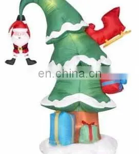 Santa Crashing Into Tree thumbnail-1
