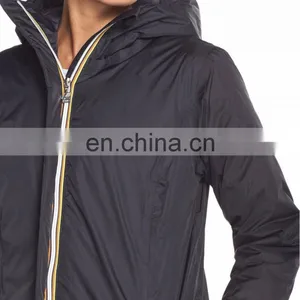 Hot Sale Smooth Design 100% Polyester Fashionable Soft-touch Windbreaker Jacket thumbnail-2