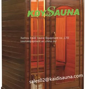 Health Mate Solid Wood Dry Steam Corner Far Infrared Sauna Room thumbnail-4