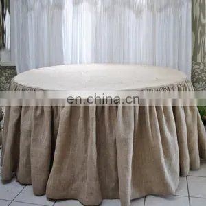 Burlap Fabric Beer Table Cloth Logo thumbnail-1