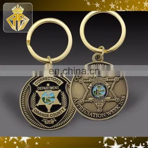 Custom Lovely Soft Enamel Metal Keychain Charms thumbnail-3