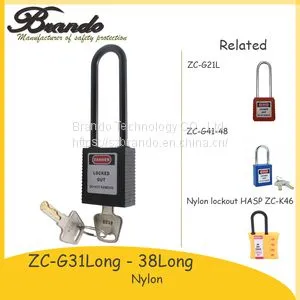 Steel Long Shackle Safety Keyed Alike and Logo Engraving Available Smart Padlock thumbnail-1