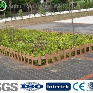 Good Quality Europe Popular Anti-UV Waterproof Wood Plastic Composite Board Outdoor Wpc Garden Fencing thumbnail-1