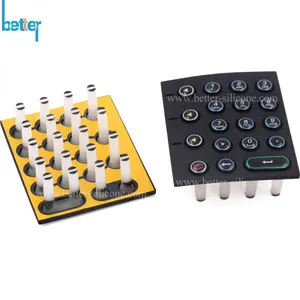 Custom Silicone Rubber Keypad With Silk Screen Printing thumbnail-2