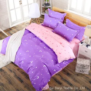 Wide Width 100 Polyester Microfiber Brushed Upholstery Fabric for Bedspread Fabric and Bedsheet Fabric thumbnail-4
