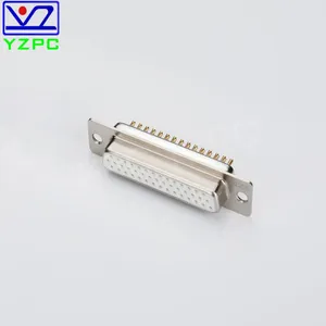 D-SUB D Connectors Three Rows HDB44PIN Female Solder Cable Gold Plating Customized thumbnail-2