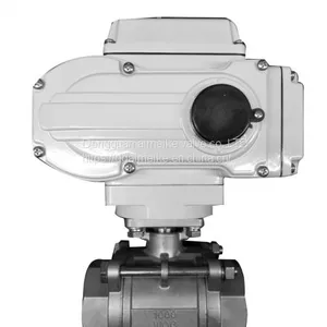 Closing Quickly 90 ° Rotation Electric Sluice Gate Valve Iso 9001 Water Solenoid Valve thumbnail-1