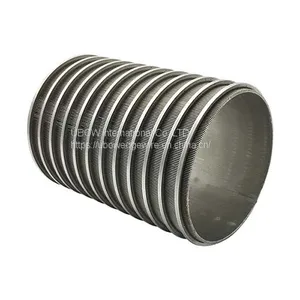 Custom SS304 Stainless Steel Reverse Formed Wedge Wire Cylinder, Wedge Wire Pipe, Tube, Supplier, Manufacturer thumbnail-2