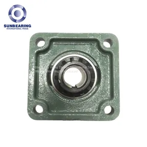 SUNBEARING UCF211 Pillow Block Bearing Green 55*162*58.4mm Chrome Steel GCR15 thumbnail-2
