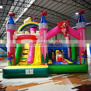 2020 Popular Portable Cartoon Inflatable Bounce House for Birthday Party thumbnail-6