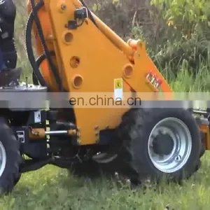CE Certificated Hysoon HD10L High Performance 1t Mini Front End Loader thumbnail-1