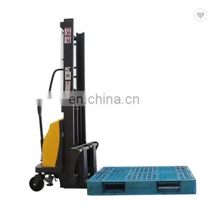 Manual Hydraulic Forklift Hand Pallet Stacker Electric Stakers thumbnail-4
