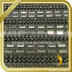 Hot Fix Adhesive Rhinestone Templates Shoes Applique Decoration Rhinestone Mesh FRM-208 thumbnail-1