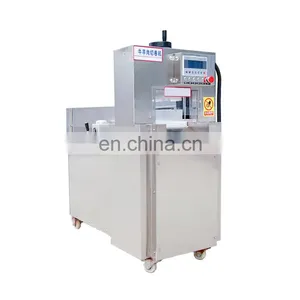 Automatic Frozen Food Chicken Beef Sordfish Marlin Fish Meat Bone Cube Cutting Slicing Dicing Machine thumbnail-4