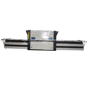 Two Tables Automatic Pvc Foil Vacuum Membrane Hot Press Laminating Machine for Wood Cabinet thumbnail-4