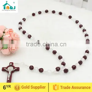 Passed CPSIA Test Plastic Beads Rosary for Kids Religious Promotion thumbnail-1