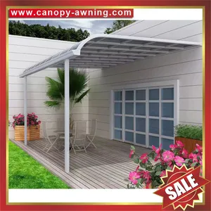 Hot Sale Aluminium Alu pc Polycarbonate House Patio Terrace Balcony Canopy Canopies Cover Awning Shelter thumbnail-2