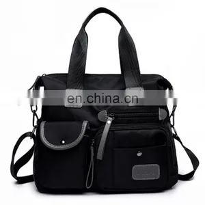 Nylon Handbags Messenger Ladies, Shoulder Leather Decorated Portable Travel Woman Bags Fashion Womens Bag/ thumbnail-3