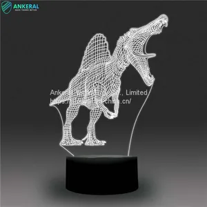 Dinosaur 3D Lamp Smart APP Bluetooth Control 3D Light thumbnail-2