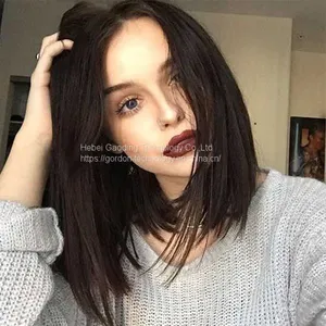 Ausome High-ending Lace Front Human Hair Bob Wig With Wholesale Price thumbnail-4