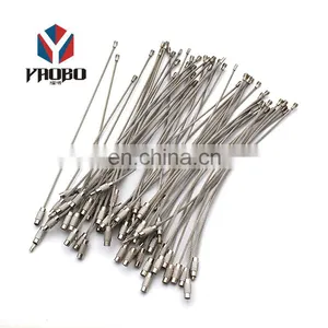 Excellent Ring Wire Stainless Steel Keychain Customized Key Chains thumbnail-3