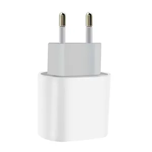 20W Type C Fast Charger Adapter Charging Cable EU Plug For IPhone&iPad USB Charge Ports Cell Phone Parts thumbnail-1