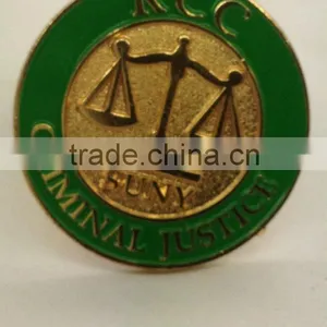 Gold Weighing Scale Custom Soft Enamel Metal Badge /Custom Soft Enamel Glitter Baseball Trading Pins Factory thumbnail-1