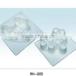 Heart-shaped 10 Holes Eco-friendly Molded Pulp Egg Tray thumbnail-1