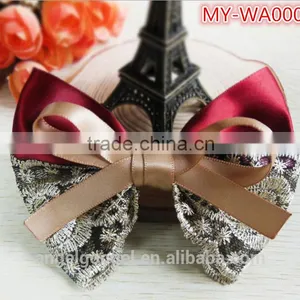 Women Korean Cloth Ribbon Flowers Bow MY-IA0009 thumbnail-1
