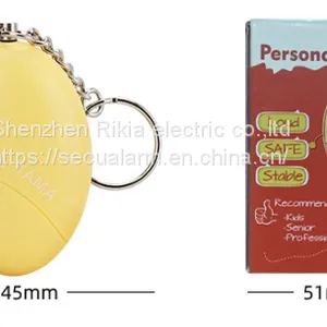 Colorful Balls Personal Alarm Women's Self-defense Key Ring Anti-wolf Alarm (wechat:13510231336) thumbnail-1