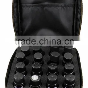 Essential Oils Carrying Case,Soft Essential Oil Storage Organizer Box,with Foam Insert,Holds (16) 5 Ml, 10 Ml, 15 ml Bottles thumbnail-3