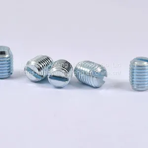 Custom Steel Slotted Set Screws Supporting Mechanical Terminal Wire Lugs thumbnail-1