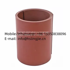 Turcite Thickness 0.8mm 1mm 1.2/1.5/1.6/2.0/2.5 Red Color PTFE Turcite b CNC Machine Tool Rails Soft Tape Paste Plastic Belt thumbnail-4