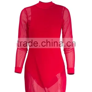 Ladie Casual Dress Long Sleeves Fashion Dress Prom Dress thumbnail-1