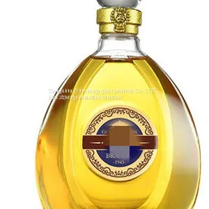 Imported Wine Bottles Transparent Glass Bottles Vodka Whiskey XO Glass Bottles Wholesale thumbnail-4