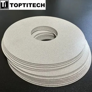 10 Micron Porous Titanium Disc Filter Element For Gaseous Service thumbnail-1
